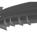 DIFFUSEUR ARRIERE (RAJOUT CENTRAL) AUDI A8 D5 STANDARD CNC "DTM LOOK" (2018/11-2021)