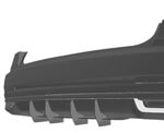 DIFFUSEUR ARRIERE (RAJOUT CENTRAL) AUDI A8 D5 STANDARD CNC "DTM LOOK" (2018/11-2021)