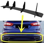 DIFFUSEUR ARRIERE (RAJOUT CENTRAL) FORD MONDEO MK5 BERLINE OU SW KOMBI STANDARD PHASE 1 "DTM LOOK" (2015/2018)