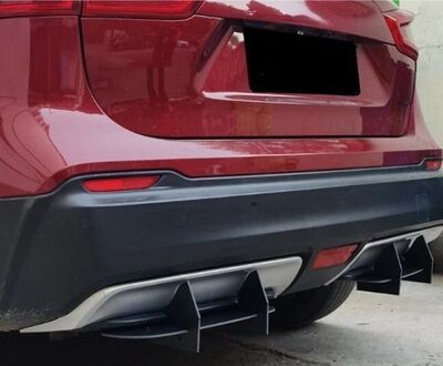 DIFFUSEUR ARRIERE (RAJOUT CENTRAL EN 2 PARTIES) NISSAN QASHQAI J11 STANDARD PHASE 2 "DTM LOOK" (2016/2019)
