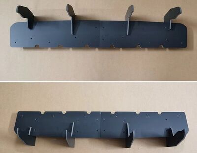 DIFFUSEUR ARRIERE (RAJOUT CENTRAL) BMW SERIE 1 F40 STANDARD CNC "DTM LOOK" (2019/2024)