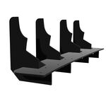 DIFFUSEUR ARRIERE (RAJOUT CENTRAL) VOLVO S60 STANDARD CNC "DTM LOOK" (2011/2014)