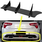 DIFFUSEUR DE PARE CHOC ARRIERE (RAJOUT CENTRAL) CITROEN DS5 CNC "DTM LOOK" (2011/2018)