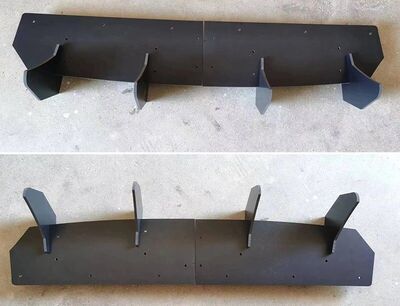 DIFFUSEUR ARRIERE (RAJOUT CENTRAL) AUDI A8 D4 STANDARD CNC "DTM LOOK" (2009/2013)
