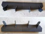 DIFFUSEUR ARRIERE (RAJOUT CENTRAL) AUDI A8 D4 STANDARD CNC "DTM LOOK" (2009/2013)