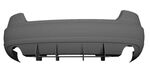 DIFFUSEUR ARRIERE (RAJOUT CENTRAL) AUDI A8 D4 STANDARD CNC "DTM LOOK" (2009/2013)