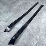 BAGUETTES DE FINITION DE PARE CHOC ARRIERE LOOK RS3 POUR AUDI A3 8Y SPORTBACK S LINE OU S3 PHASE 1 (2020/2024)