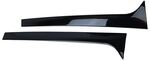 MONTANTS DE CUSTODES ARRIERES PIANO BLACK SKODA OCTAVIA III 5E ESTATE KOMBI (2013/2020)