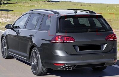 MONTANTS DE CUSTODES ARRIERES VW GOLF VII VARIANT STANDARD (2013/2020)