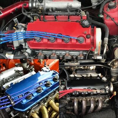 COUVRE CULASSE HONDA CIVIC MK5 et MK6 OU CIVIC DEL SOL TYPE MOTEUR SOHC -D16Y8 D16Y7 VTEC SOHC - LOOK MU (1992/2000)