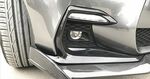 enjoliveurs d'entrees d'air laterales de pare choc avant INFINITI Q50 Sport PHASE 2 (04-2017/2021))