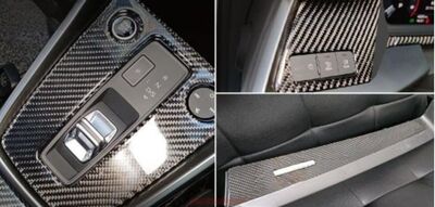 KIT DE REVETEMENT INTERIEUR CARBONE (SET DE 3 PIECES) AUDI A3 8Y PHASE 1 (2020/2024)