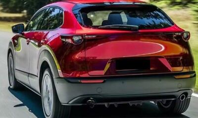 SPLITTER CENTRAL DE PARE CHOC ARRIERE MAZDA CX-30 PHASE 1 (2020+)