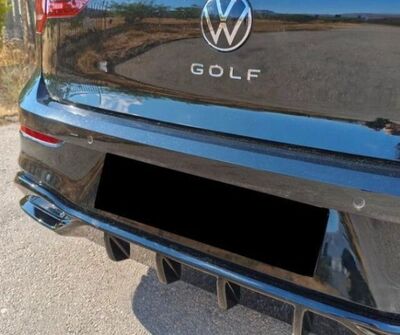 DIFFUSEUR DE PARE CHOC ARRIERE VW GOLF VIII STANDARD "MTD DESIGN" (2020+)