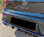 DIFFUSEUR DE PARE CHOC ARRIERE VW GOLF VIII STANDARD "MTD DESIGN" (2020+)