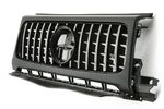 CALANDRE ET ENTOURAGES D'OPTIQUES AVANT MERCEDES CLASSE G W465 LOOK PANAMERICANA GTR (04-2024+)