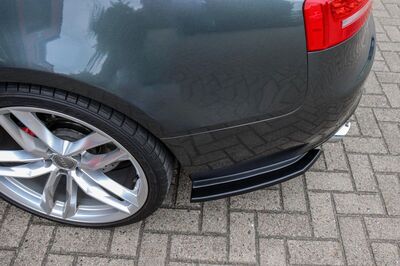 SPLITTERS DE PARE CHOC ARRIERE AUDI S5 B8 COUPE/CABRIOLET PHASE 1 (200710-/2011)