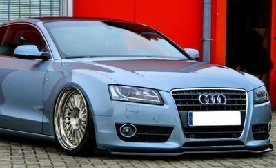 LAME DE PARE CHOC AVANT EN ABS AUDI A5 STANDARD PHASE 1 "ING LINE" VERSION 2 "CUPWINGS" (2007/10-2011)