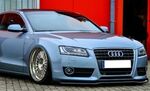 LAME DE PARE CHOC AVANT EN ABS AUDI A5 STANDARD PHASE 1 "ING LINE" VERSION 2 "CUPWINGS" (2007/10-2011)