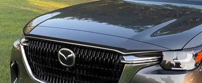ENJOLIVEUR DE CAPOT CHROME,NOIR BRILLANT OU CARBONE LOOK MAZDA CX-60 PHASE 1 (2022+)