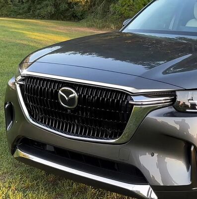 ENJOLIVEUR DE CAPOT CHROME,NOIR BRILLANT OU CARBONE LOOK MAZDA CX-60 PHASE 1 (2022+)