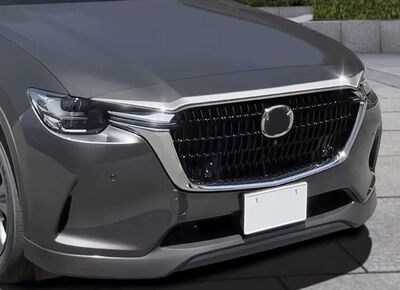 ENJOLIVEUR DE CAPOT CHROME,NOIR BRILLANT OU CARBONE LOOK MAZDA CX-60 PHASE 1 (2022+)