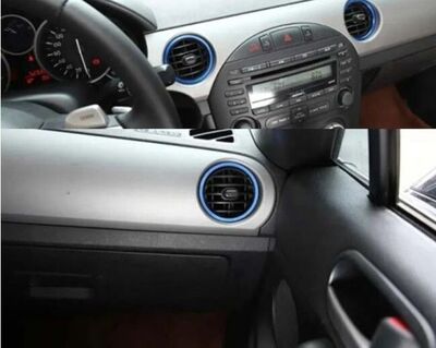 ENJOLIVEURS D'AERATEURS DU TABLEAU DE BORD MAZDA MX5 NC phase 2 (2009/2014)