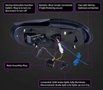 FEUX A LEDS MAZDA MX5 NA SMOKE EDITION AVEC CLIGNOTANTS DTS -DYNAMIC TURN SIGNAL - (1989/1997)