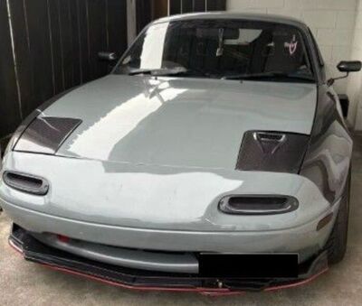 COUVERCLES DE PHARE EN CARBONE AVEC PRISE D'AIR NACA MAZDA MX5 TYPE NA (1990/1998)