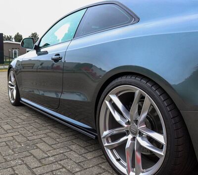 JEU DE BAS DE CAISSE (RAJOUTS EN ABS) AUDI S5 B8 "ING LINE" (2008/2015)