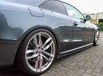 JEU DE BAS DE CAISSE (RAJOUTS EN ABS) AUDI S5 B8 "ING LINE" CUPWINGS (2008/2015)