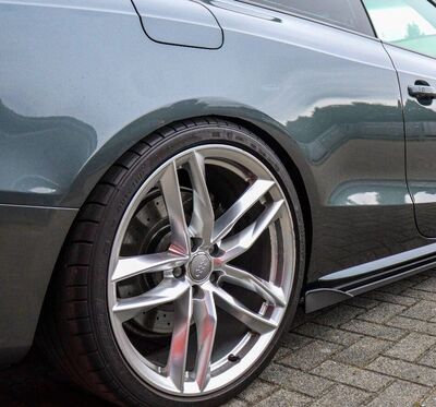 JEU DE BAS DE CAISSE (RAJOUTS EN ABS) AUDI S5 B8 "ING LINE" CUPWINGS (2008/2015)