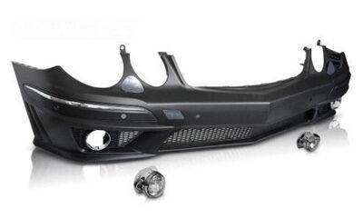 PARE CHOC AVANT MERCEDES CLASSE E W211 PHASE 2 SPORTLOOK E63 AMG (08-2006/2009)