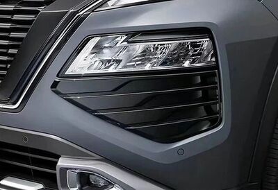 ENJOLIVEURS SUPERIEURS DE PARE CHOC AVANT NISSAN X-TRAIL T33 PHASE 1 (2021/2023)