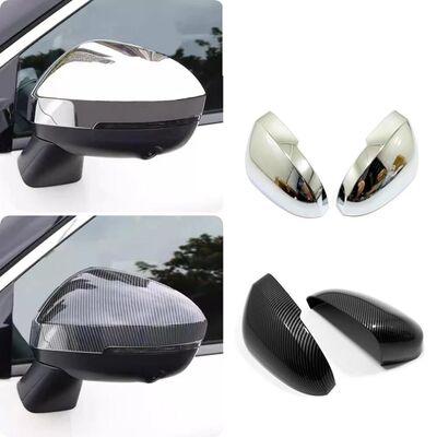 COQUES DE RETROVISEURS CHROMEES OU CARBONE LOOK NISSAN QASHQAI J12 (2022+) NISSAN X-TRAIL T33 (2021+)