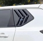 PRISES D'AIR DE VITRES ARRIERES TYPE "LOUVERS"  NISSAN X-TRAIL T33 (2021/2024)