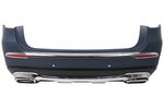 KIT CARROSSERIE COMPLET MERCEDES GLS 167 SUV PHASE 1 LOOK FACELIFT 2024 MB (2019/2023)