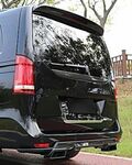 BECQUET DE TOIT MERCEDES CLASSE V W447 OU EQV PIANO BLACK FINISH (2014/2024)