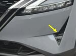 ENJOLIVEURS LATERAUX DE PARE CHOC AVANT NISSAN QASHQAI J12 PHASE 1 (2021/2023)