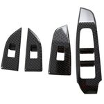 ENJOLIVEURS DE CONTOURS DE LEVE VITRES CARBONE LOOK NISSAN QASHQAI J12 (2021+)