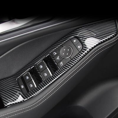 ENJOLIVEURS DE CONTOURS DE LEVE VITRES CARBONE LOOK NISSAN QASHQAI J12 (2021+)