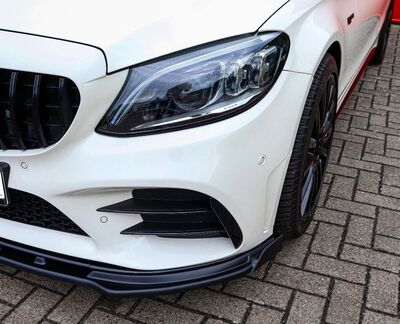 LAME DE PARE CHOC AVANT MERCEDES CLASSE C W205 (BERLINE,BREAK ESTATE OU COUPE) VERSION C43 AMG "ING LINE" "CUPWINGS" (04-2018/2021)