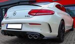 SPLITTERS LATÉRAUX DE PARE CHOC ARRIÈRE MERCEDES CLASSE C W205 COUPE/CABRIOLET C43 AMG  "ING LINE" (2018/2022)