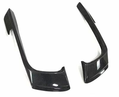 SPLITTERS FRONTAUX DE PARE CHOC AVANT PORSCHE BOXSTER 718 OU CAYMAN 718 PHASE 1 (2016/2020)