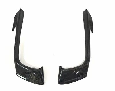 SPLITTERS FRONTAUX DE PARE CHOC AVANT PORSCHE BOXSTER 718 OU CAYMAN 718 PHASE 1 (2016/2020)