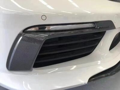 SPLITTERS FRONTAUX DE PARE CHOC AVANT PORSCHE BOXSTER 718 OU CAYMAN 718 PHASE 1 (2016/2020)