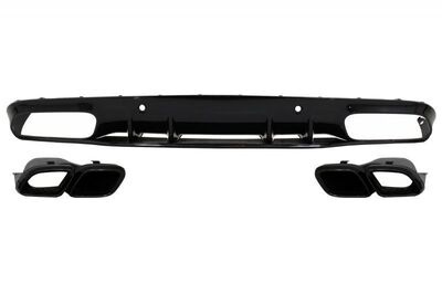 KIT CARROSSERIE MERCEDES CLASSE C W205 COUPE/CABRIOLET PHASE 1 STANDARD LOOK C63 AMG (02-2014/02-2018)
