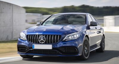 KIT CARROSSERIE MERCEDES CLASSE C W205 COUPE/CABRIOLET PHASE 1 STANDARD LOOK C63 AMG (02-2014/02-2018)