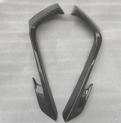 SPLITTERS FRONTAUX DE PARE CHOC AVANT PORSCHE BOXSTER 718 OU CAYMAN 718 PHASE 1 (2016/2020)