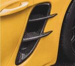 PRISES D'AIR LATÉRALES EN CARBONE PORSCHE BOXSTER 718 OU CAYMAN 718 (2016+)